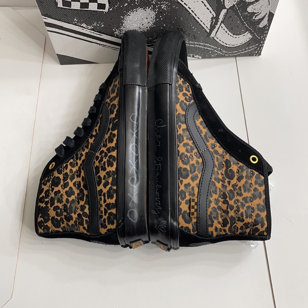 Vans skate Sk8-Hi Deco (Cher Strauberry) cheetah men’s - Picture 5 of 10